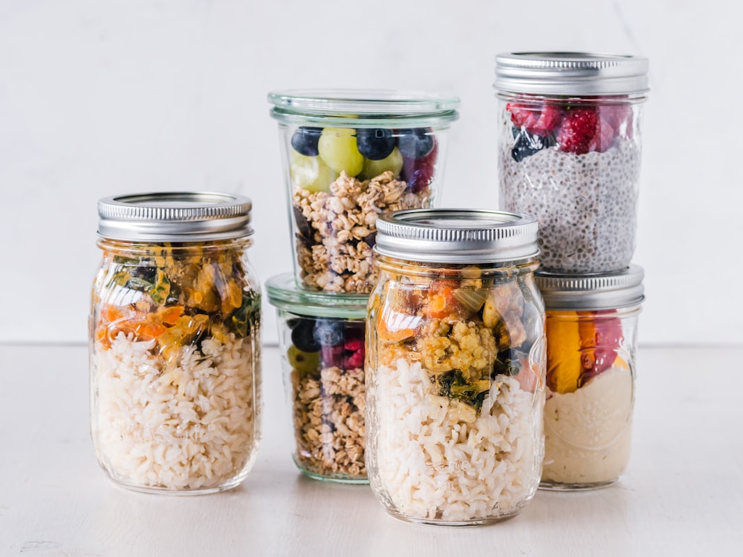 Sportler mit ausgewogener Ernährung